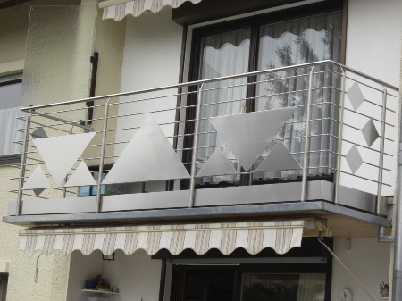 Balkon leichter Sichtschutz